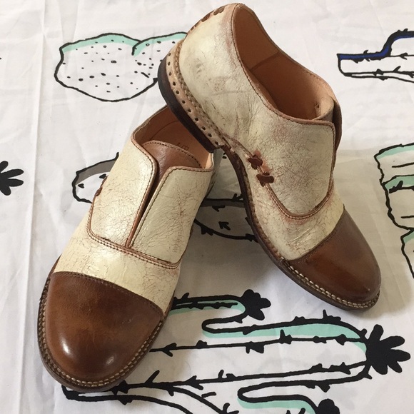 Bed Stu Shoes Nib Bed Stu Garden Tan Rustic Nectar Lux Size 8